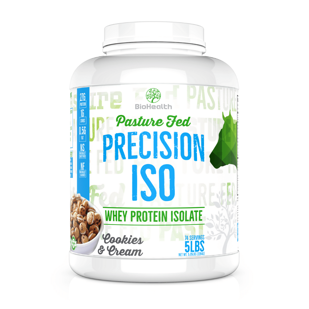Precision ISO Protein Cookies and Cream - BioHealth 