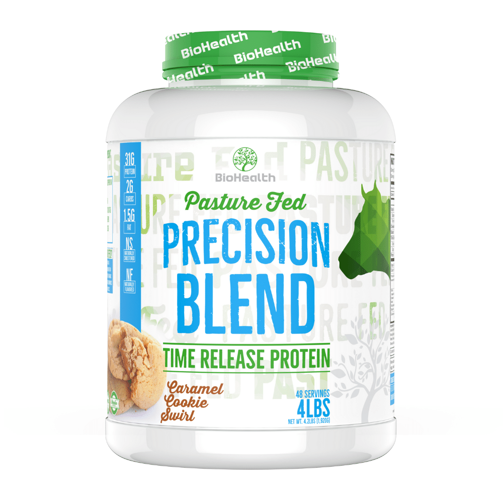 Precision Blend Time Released Protein Caramel - BioHealth Nutrition