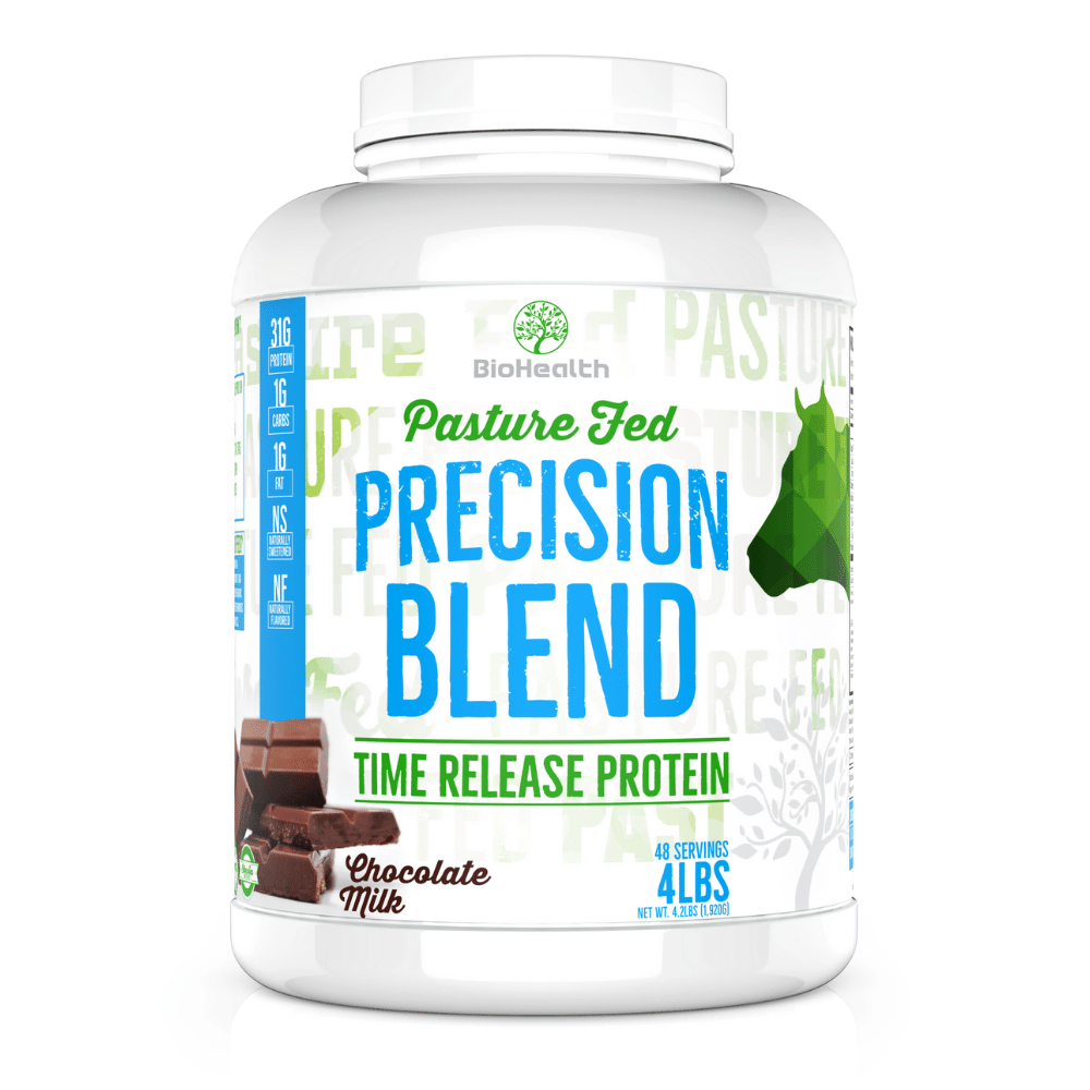 Precision Blend Time Released Protein Chocolate - BioHealth Nutrition