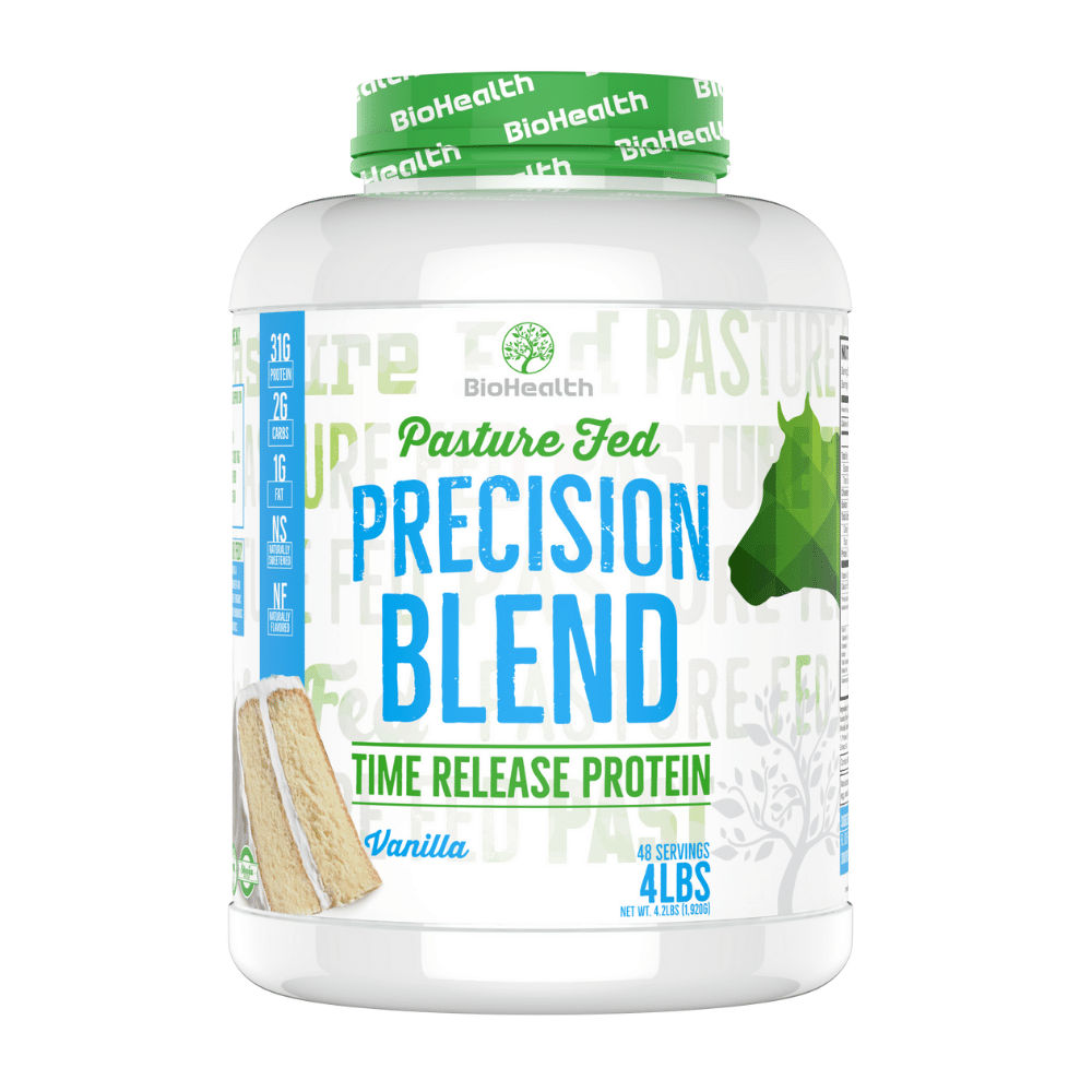 Precision Blend Time Released Protein Vanilla - BioHealth Nutrition