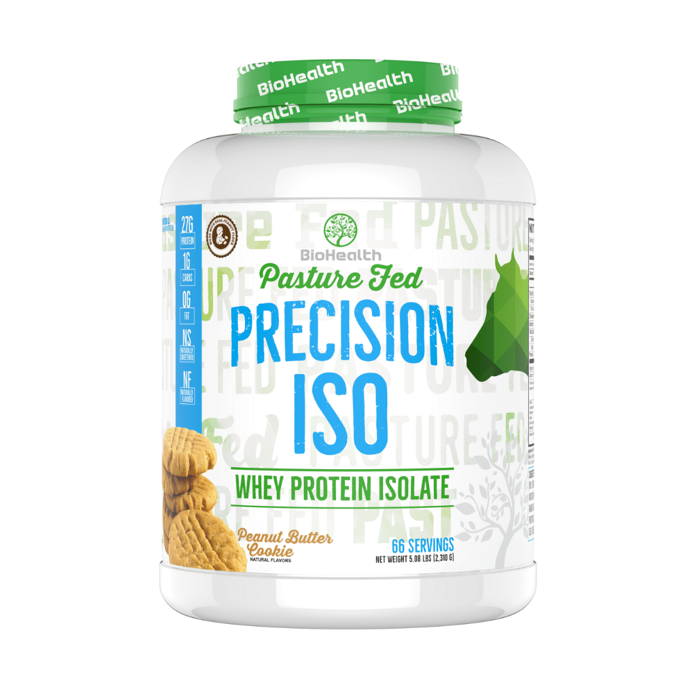 Precision ISO Whey Protein Isolate Peanut Butter Cookie - BioHealth Nutrition