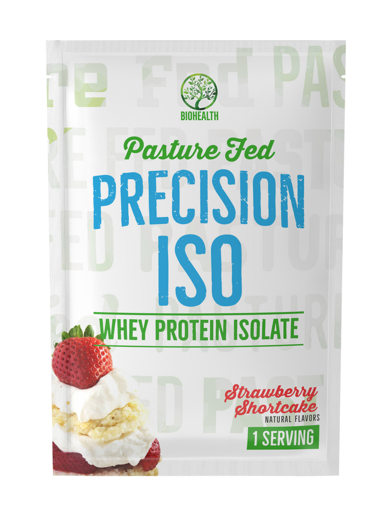 Precision ISO Protein Strawberry Shortcake - BioHealth Nutrition