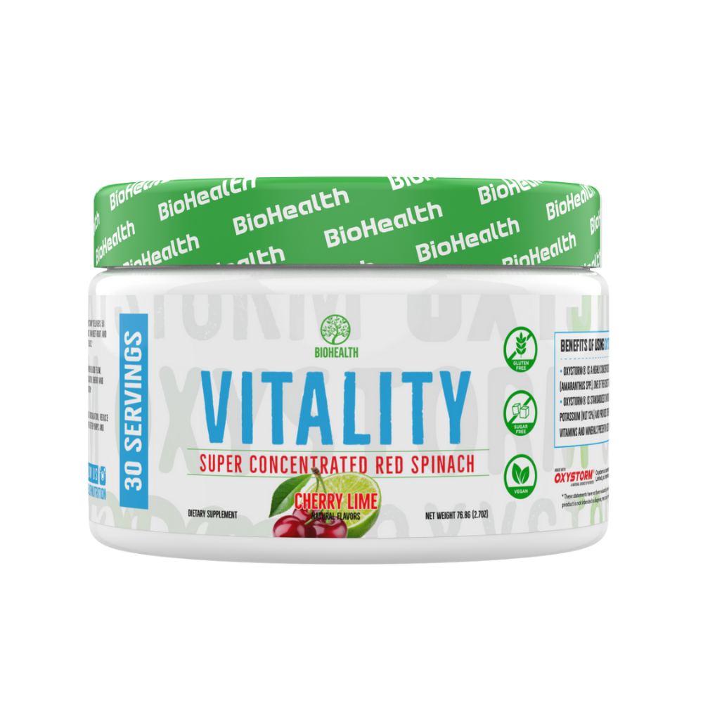 Vitality - Super Concentrated Red Spinach Extract - BioHealth 